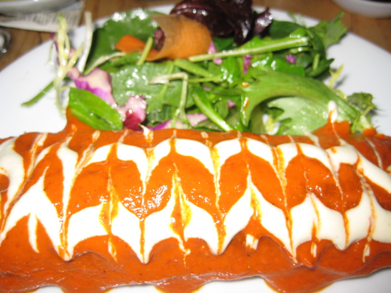 raw enchiladas at body of santa fe