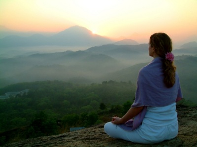 ayurveda sunrise meditation